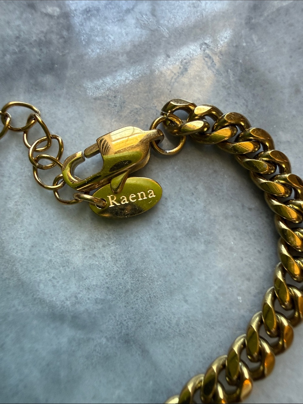 Raena Bracelet with Red Cabochon and Crystal Accents - Picture 3 of 4
